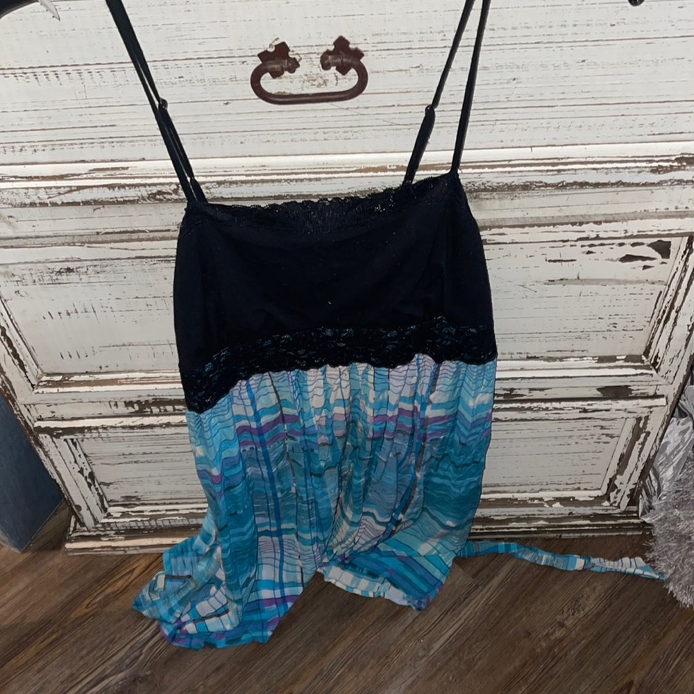 Mossimo brand new cute top size xxl adjustable straps tie in back